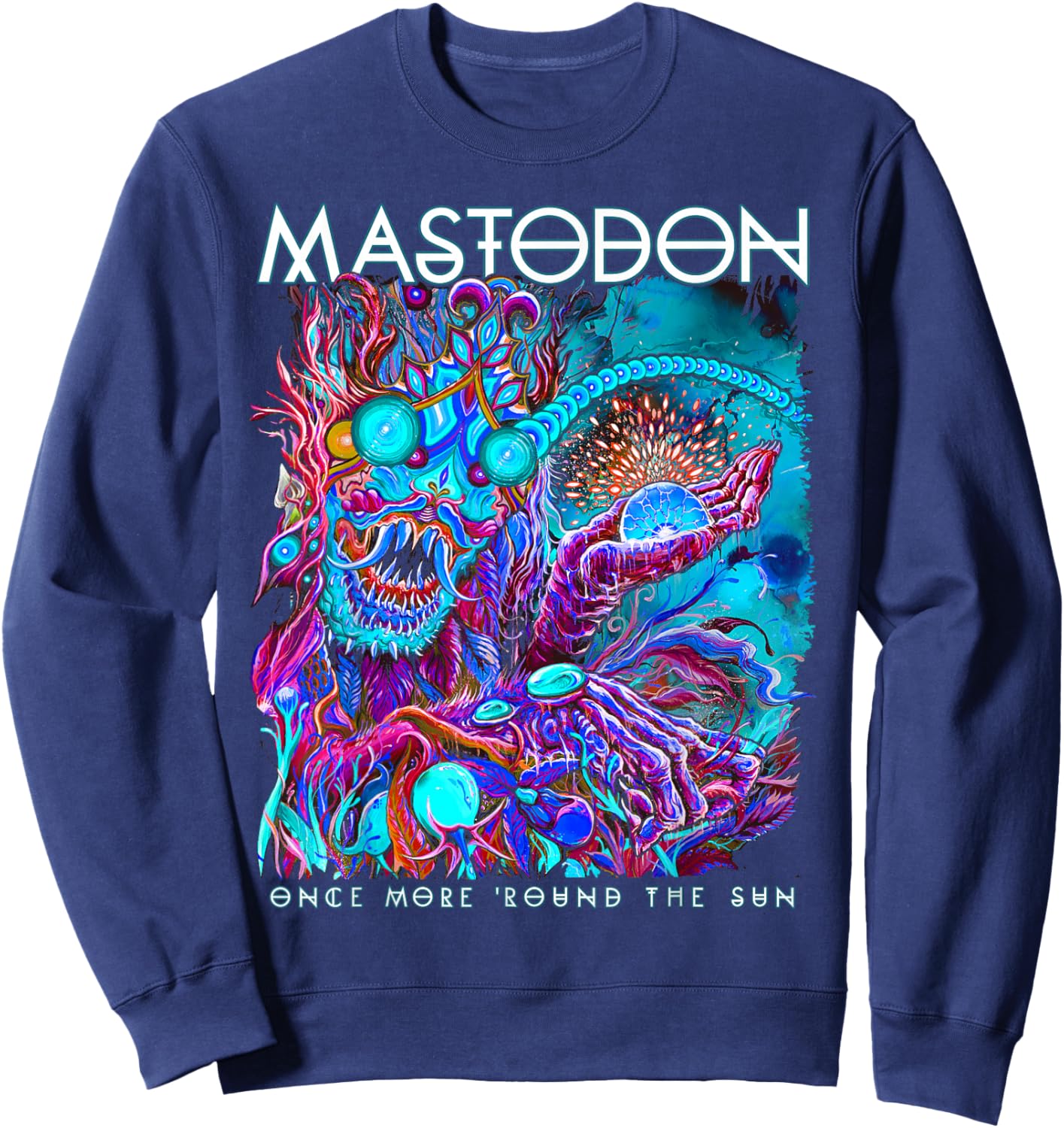 Mastodon – OMRTS Blue Beast Sweatshirt - Sweatshirt | Navy