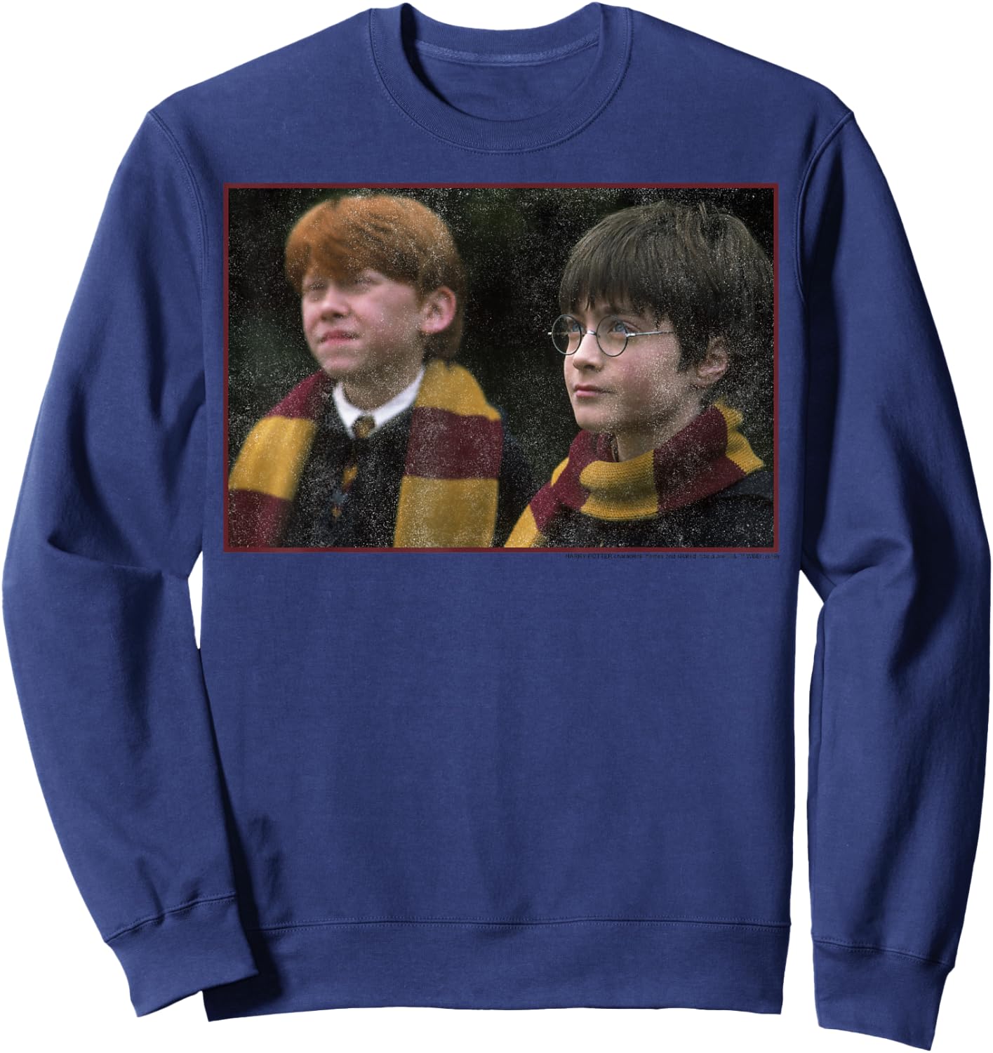 Harry Potter & Ron Weasley Poster Sweatshirt - Sweatshirt | Navy