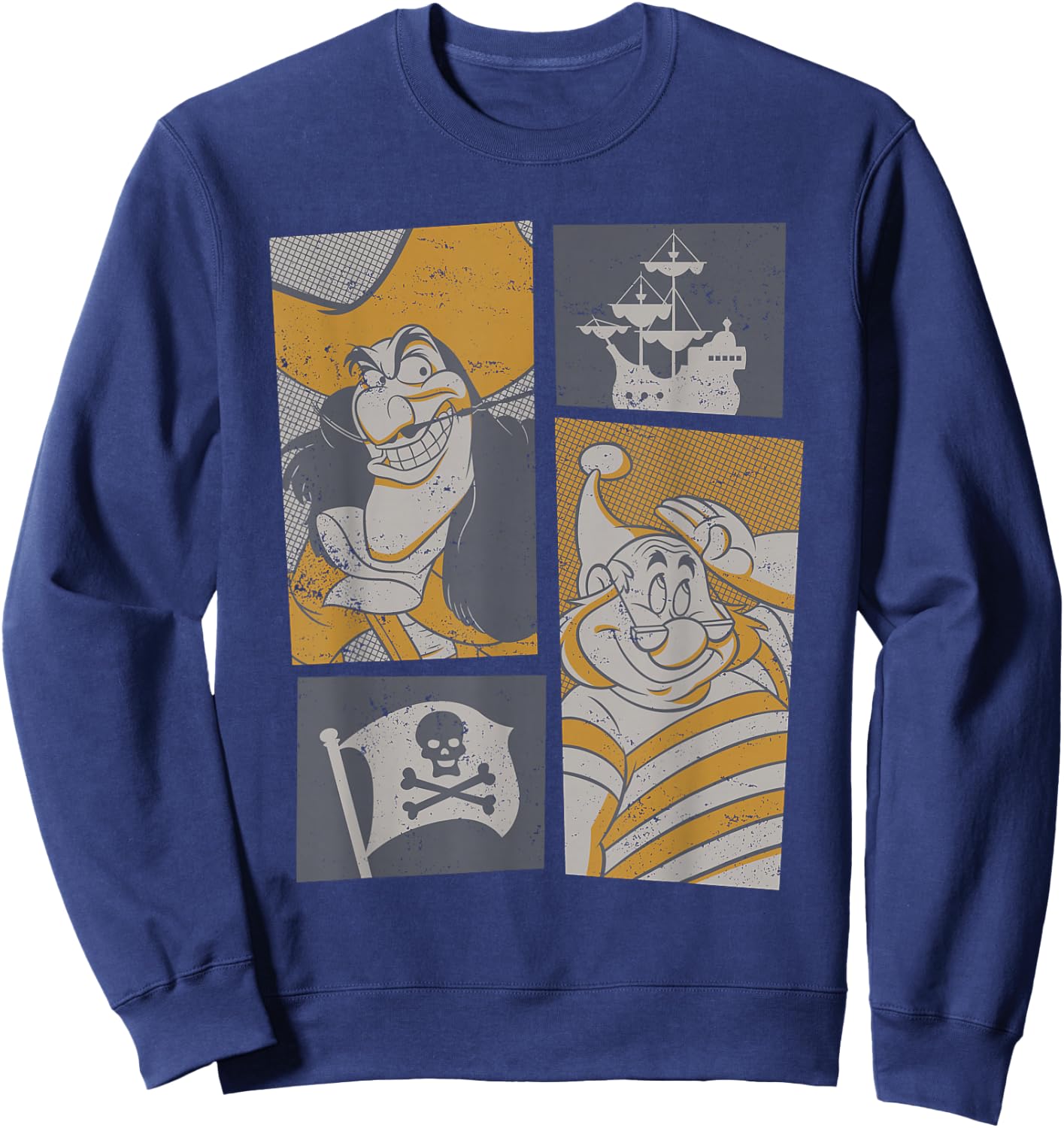 Disney Peter Pan Captain Hook and SMEE Sweatshirt - Sweatshirt | Navy