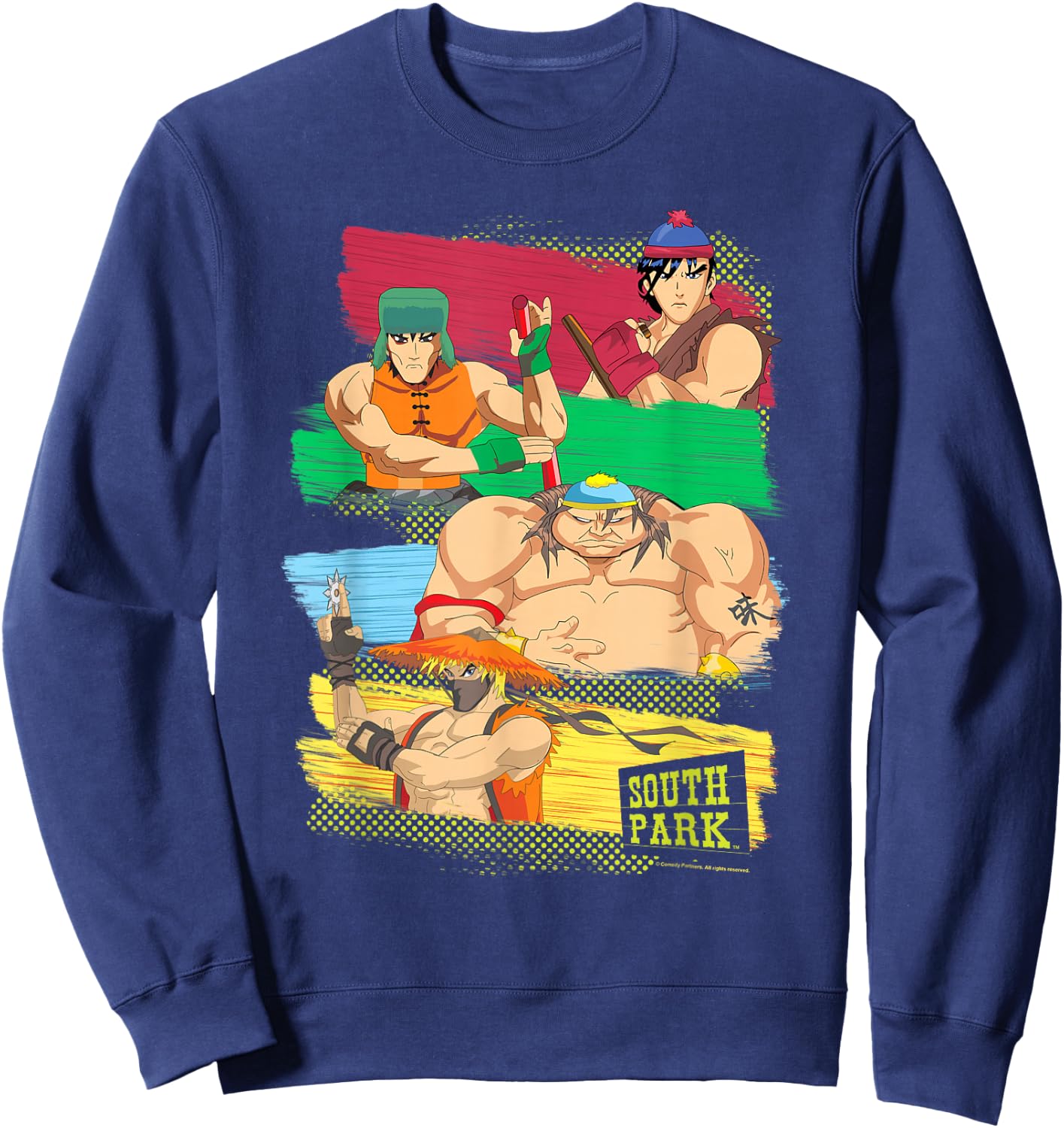 South Park South Park Anime Sweatshirt - Sweatshirt | Navy