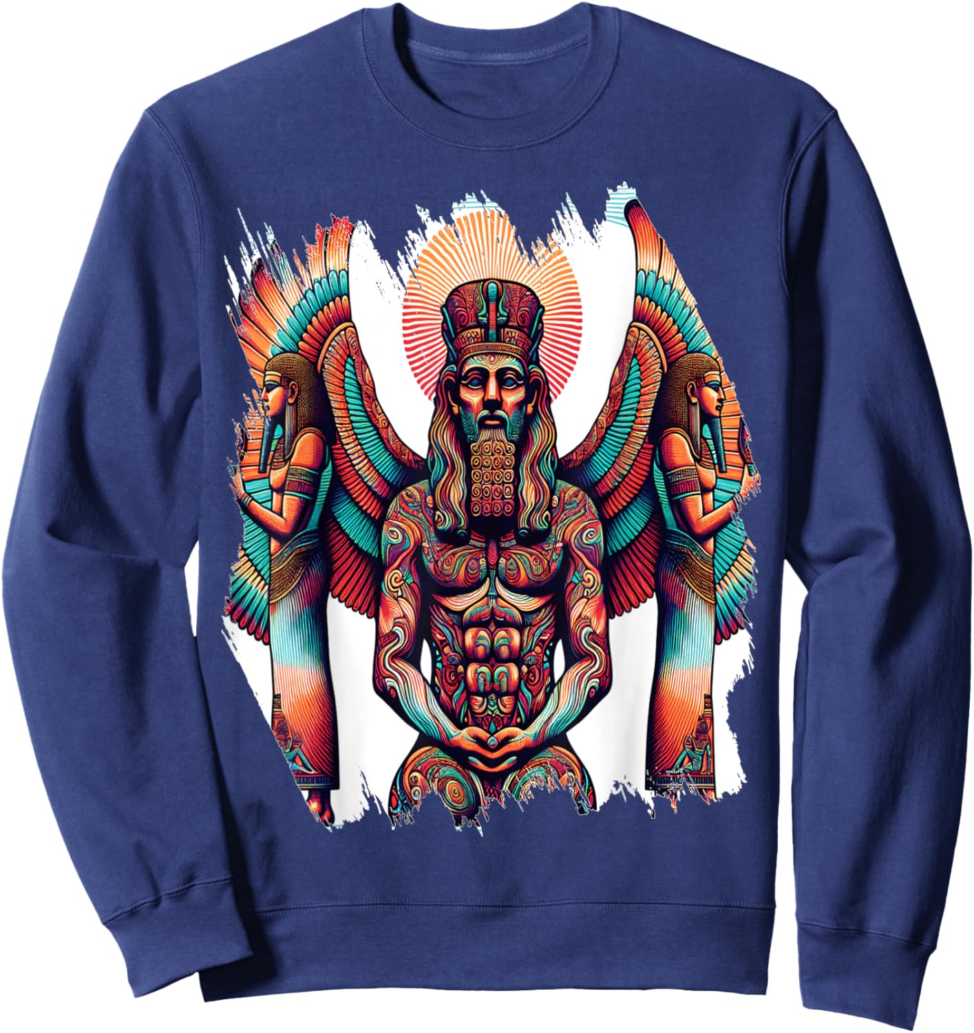 Anunnaki God of Sky Sweatshirt - Sweatshirt | Navy