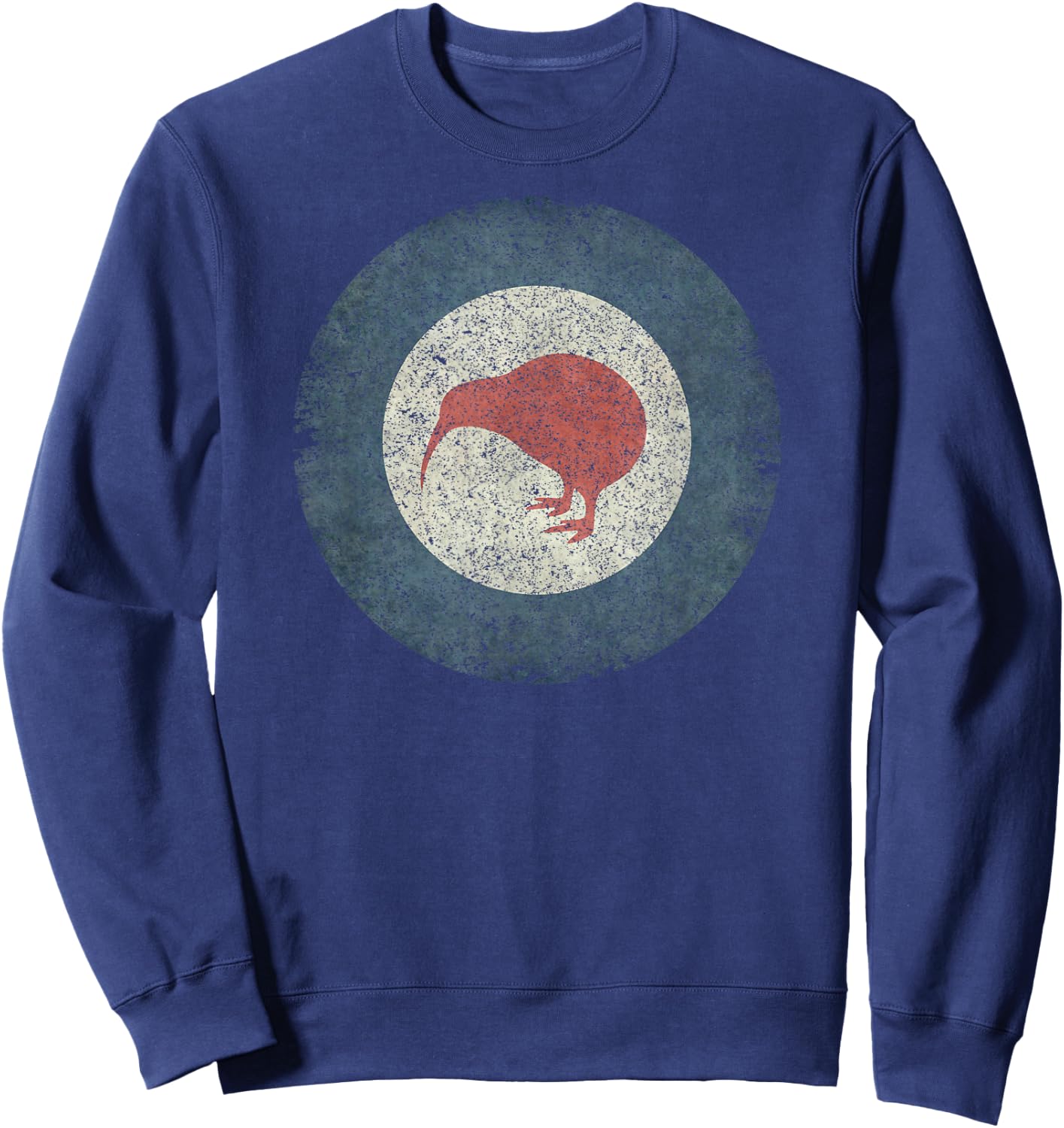 Air force Roundel of New Zealand distressed Sweatshirt - Sweatshirt | Navy