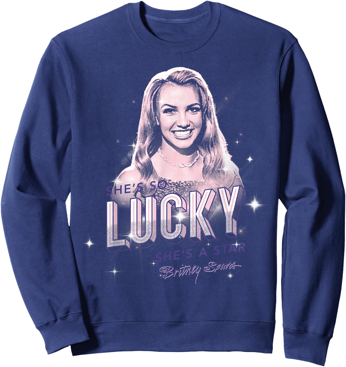 Britney Spears - Knock, Knock, Knock Sweatshirt - Sweatshirt | Navy