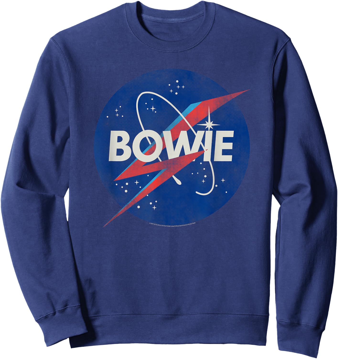 David Bowie - Spaceman Sweatshirt - Sweatshirt | Navy