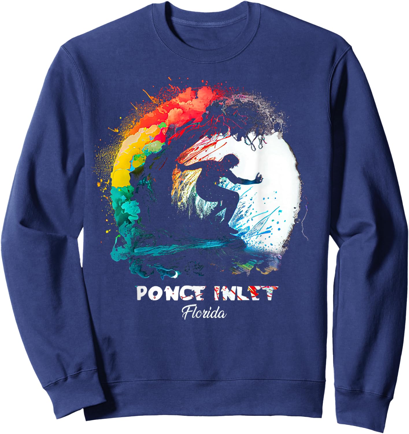 Ponce Inlet Florida Sweatshirt - Sweatshirt | Navy