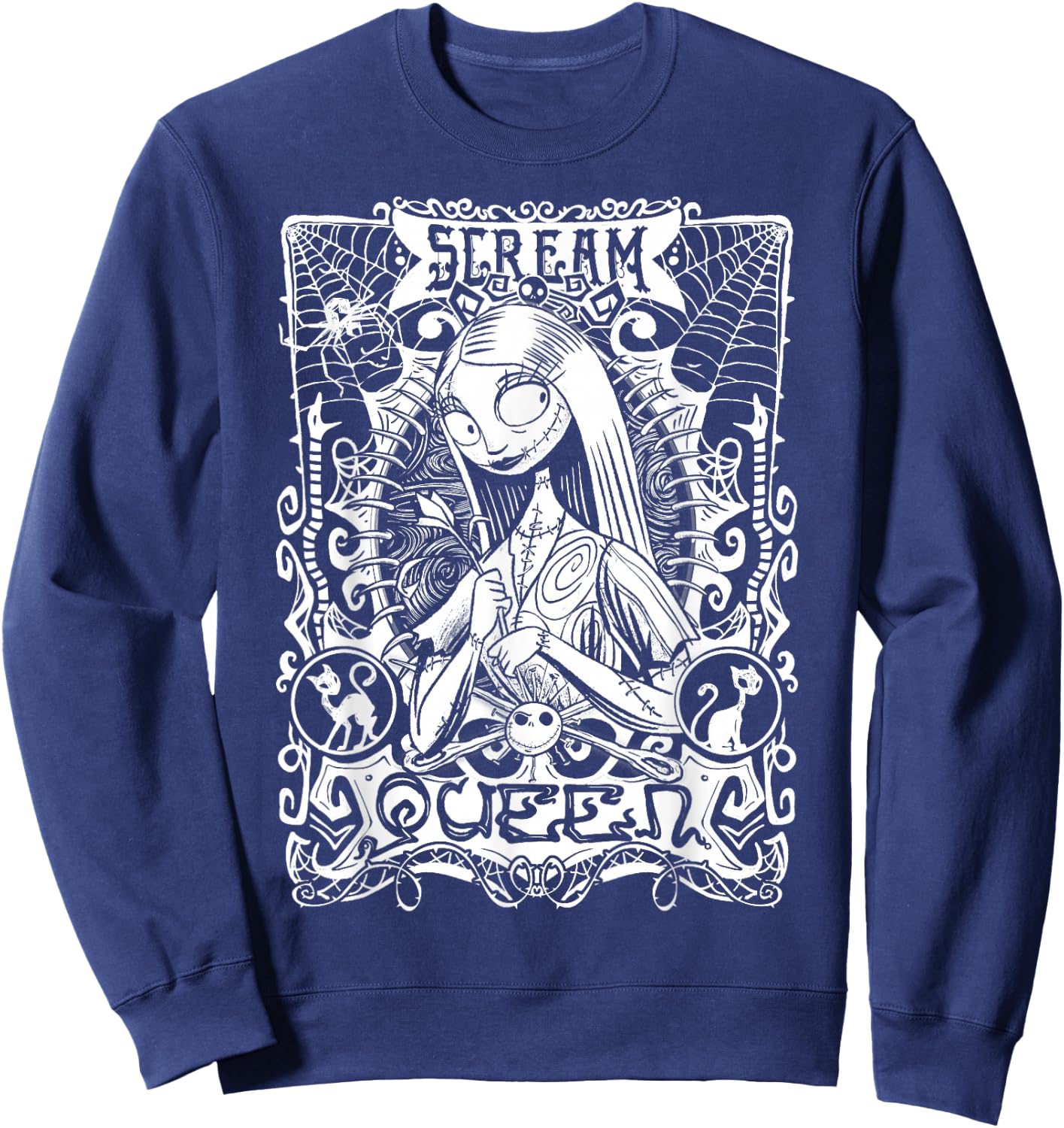 Disney The Nightmare Before Christmas Sally Portrait Sweatshirt - Sweatshirt | Navy
