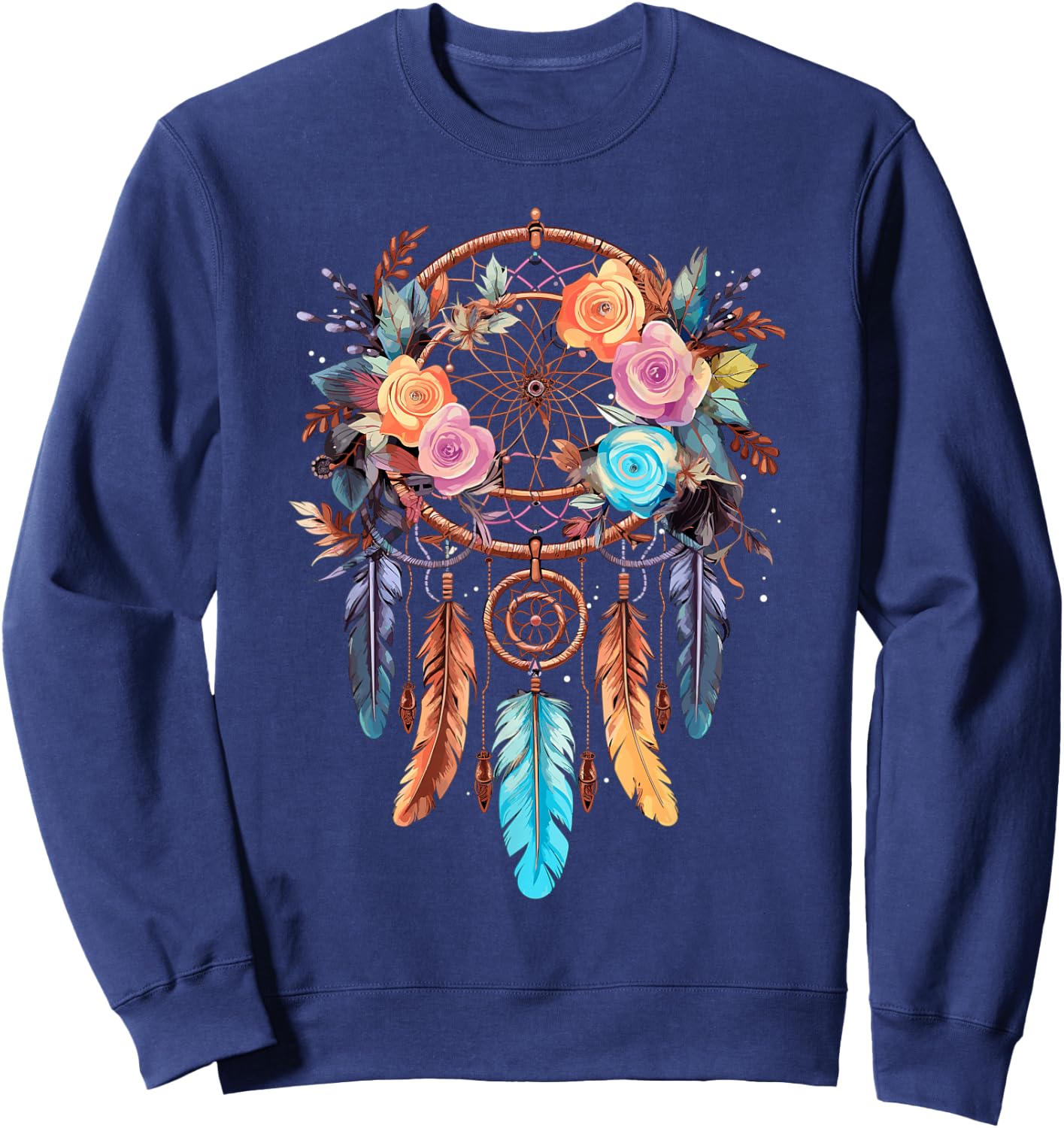 Boho Dream Catcher Sweatshirt - Sweatshirt | Navy