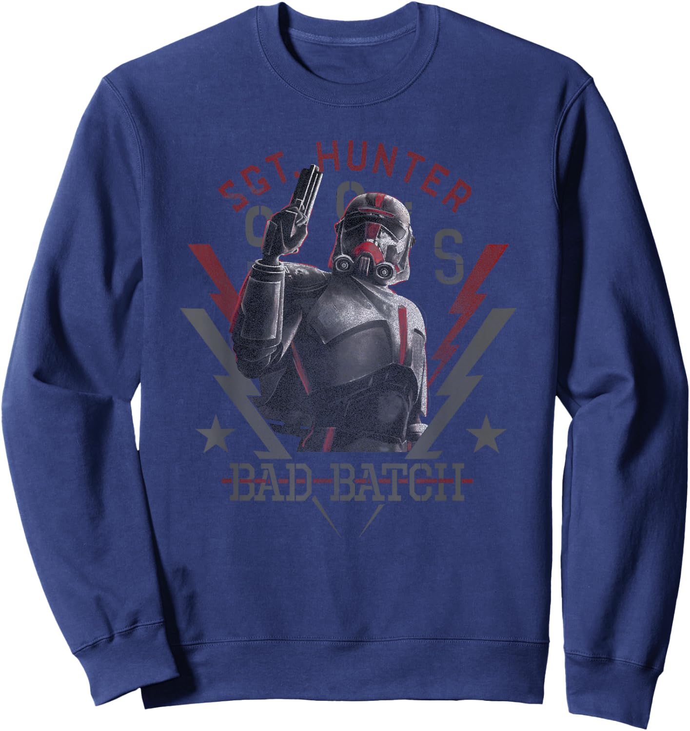 Star Wars: The Bad Batch Sgt. Hunter Army Crate Sweatshirt - Sweatshirt | Navy