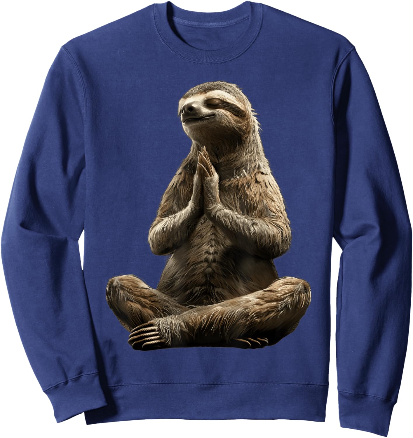 Sloth Yoga Sweatshirt - Sweatshirt | Navy