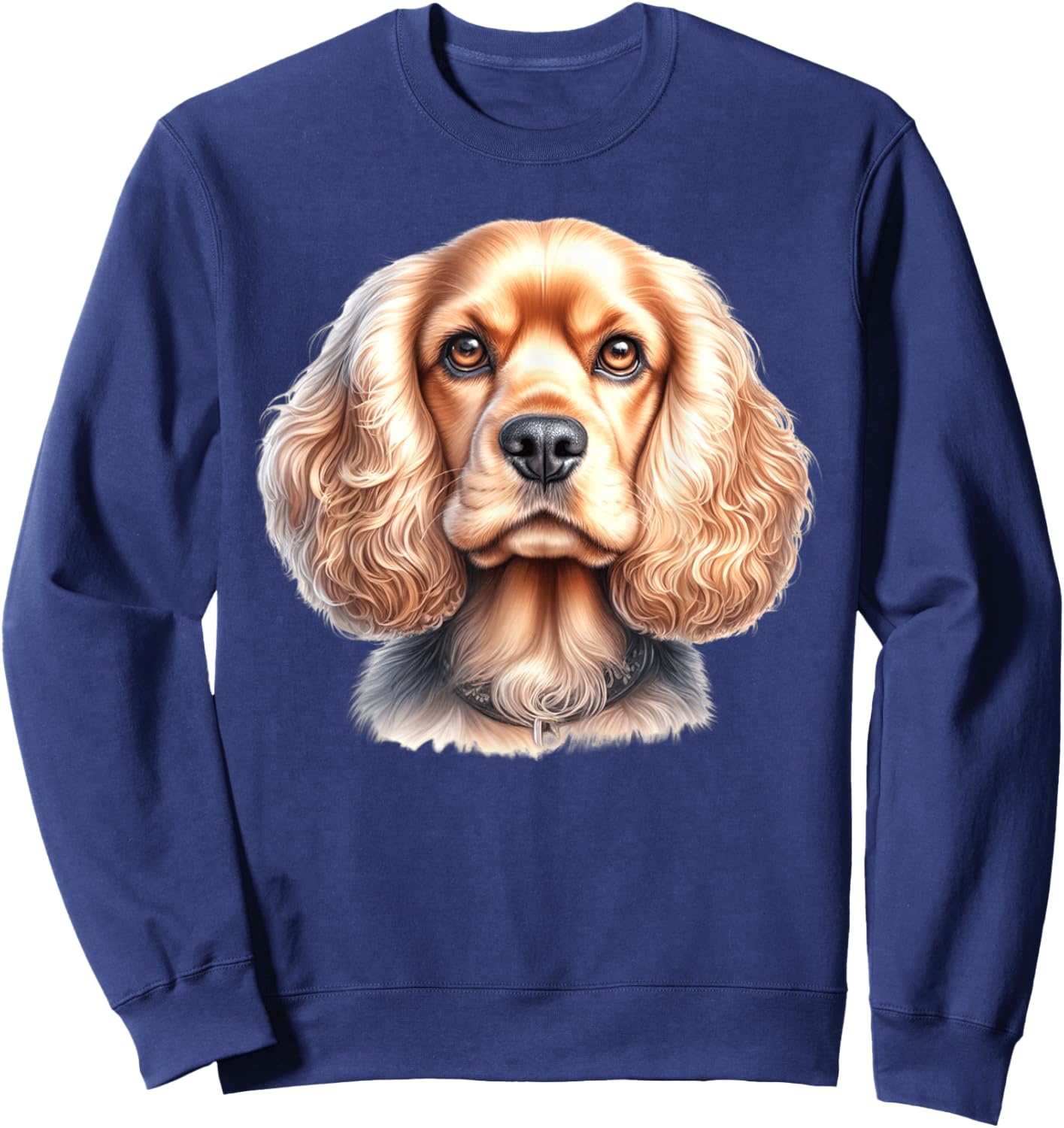 Cocker Spaniel Dog Sweatshirt - Sweatshirt | Navy