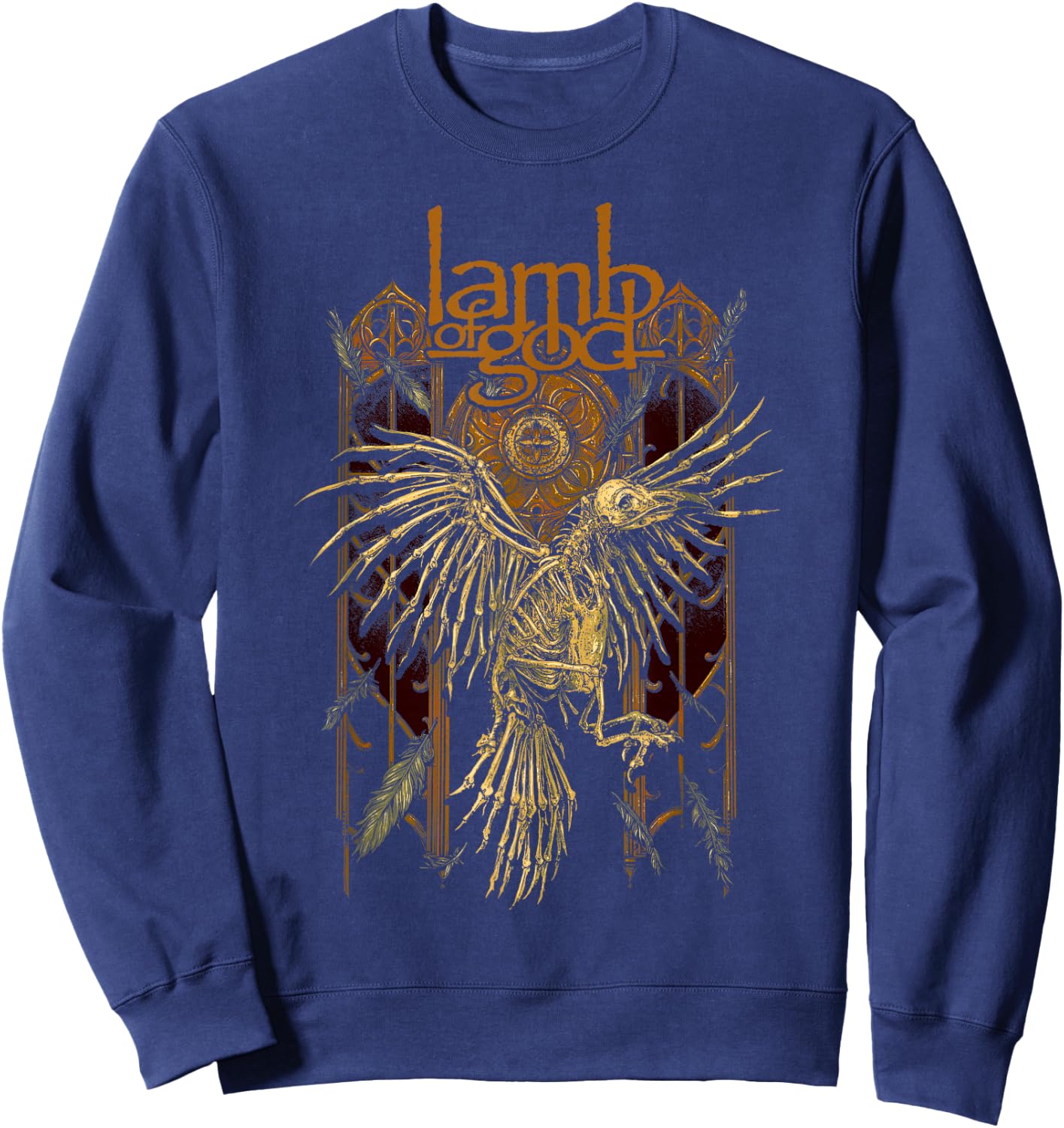 Lamb of God - Crow Sweatshirt - Sweatshirt | Navy