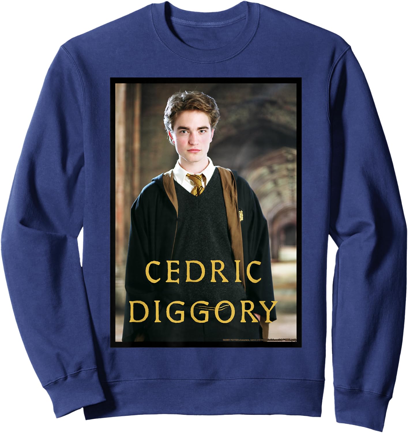 Harry Potter Cedric Diggory Poster Sweatshirt - Sweatshirt | Navy