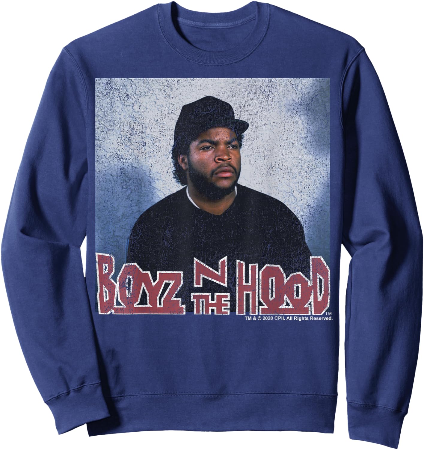 Boyz in The Hood Cube Slice Sweatshirt - Sweatshirt | Navy