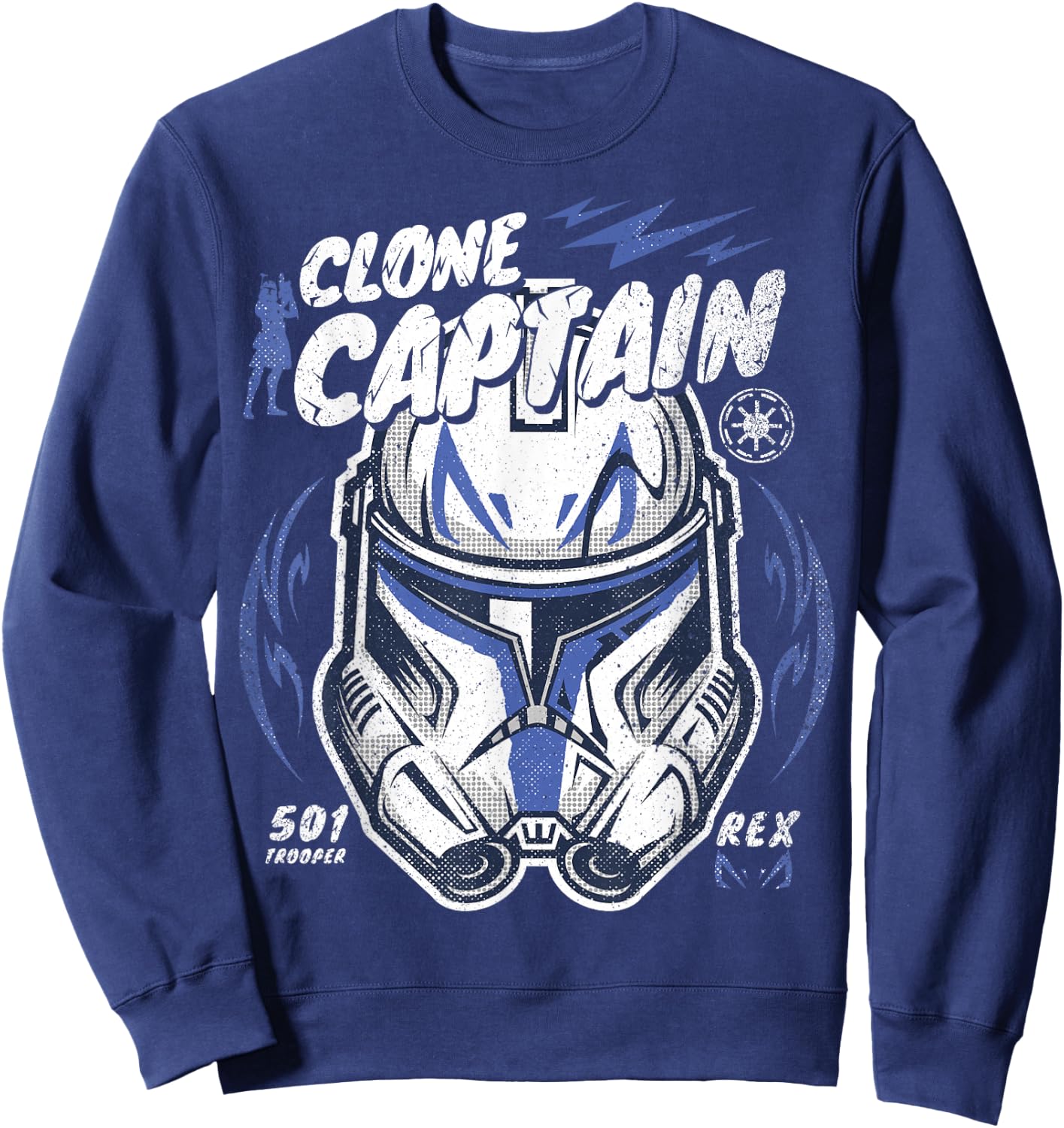 Star Wars Clone Wars Clone Captain Rex Sweatshirt - Sweatshirt | Navy