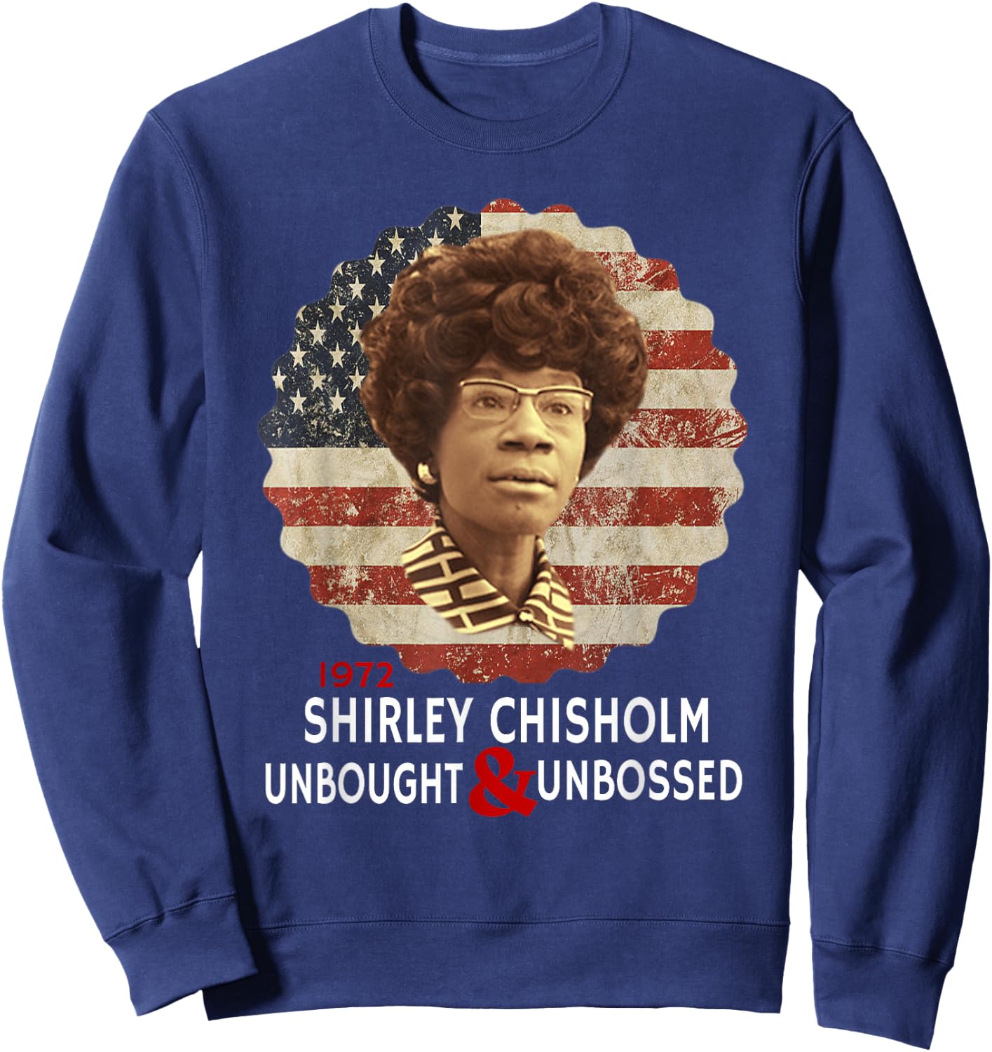 Shirley Chisholm Sweatshirt - Sweatshirt | Navy
