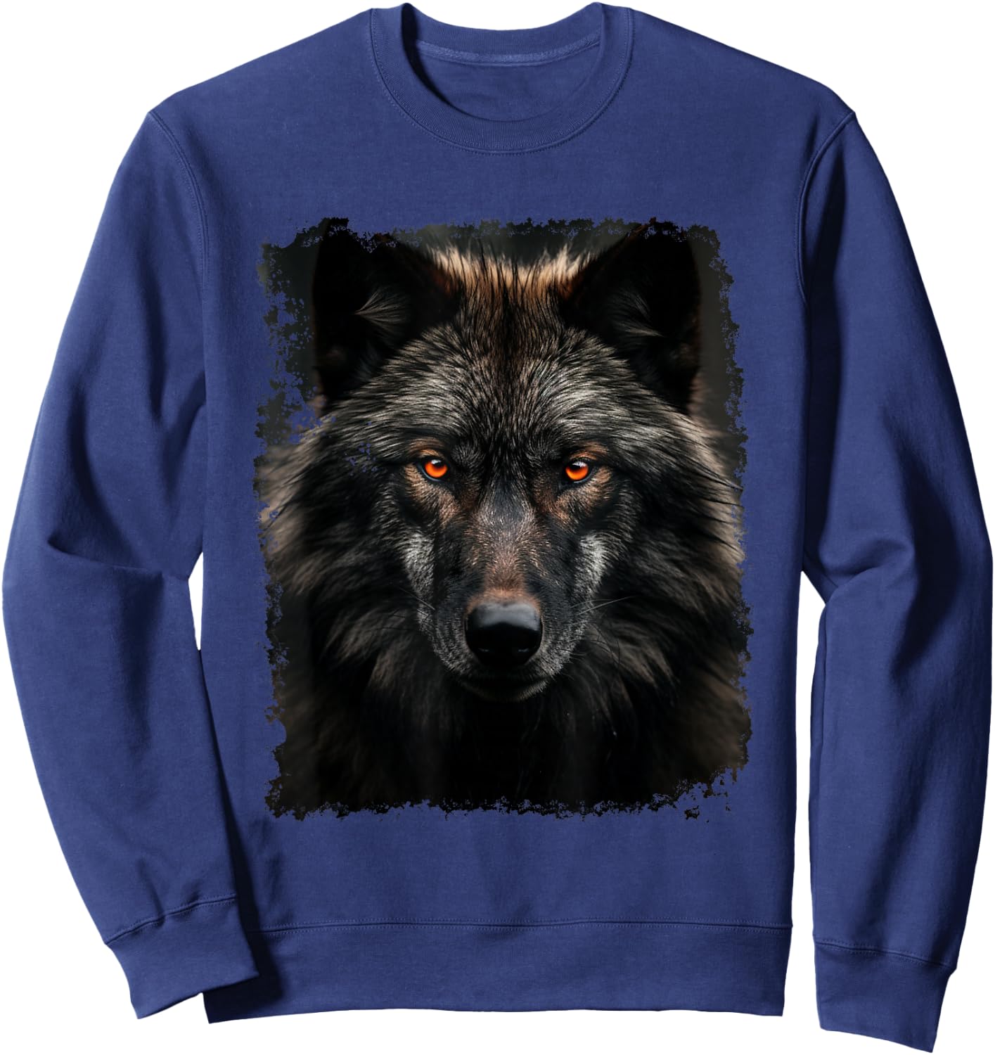 Noah&Friends Black Wolf Sweatshirt - Sweatshirt | Navy