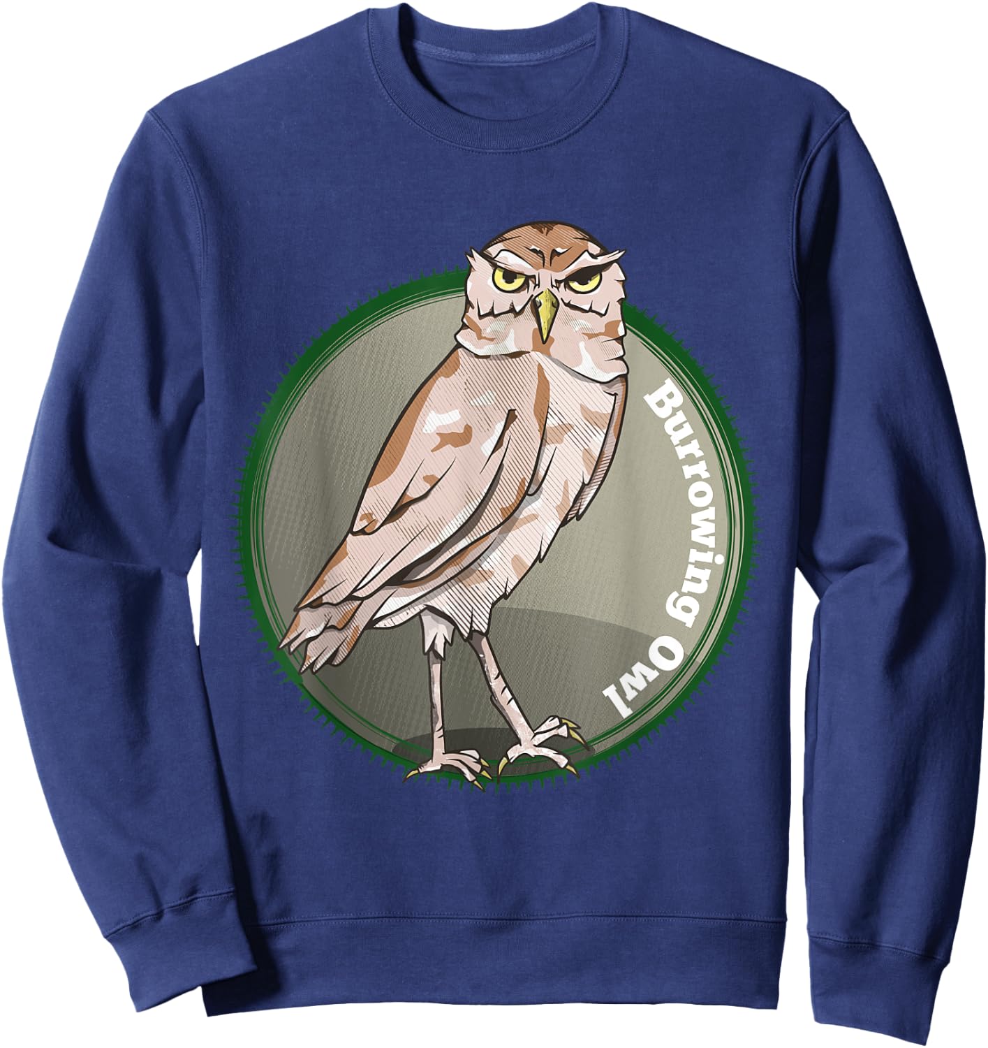 Burrowing Owl Sweatshirt - Sweatshirt | Navy