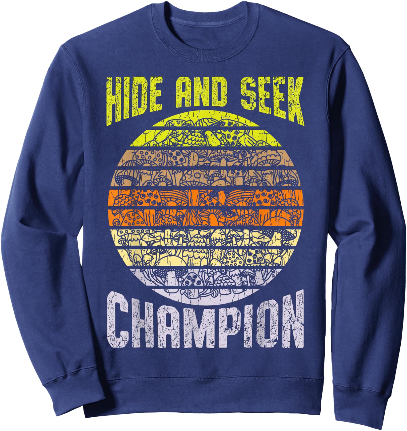 Hide And Seek Champion Sweatshirt - Sweatshirt | Navy