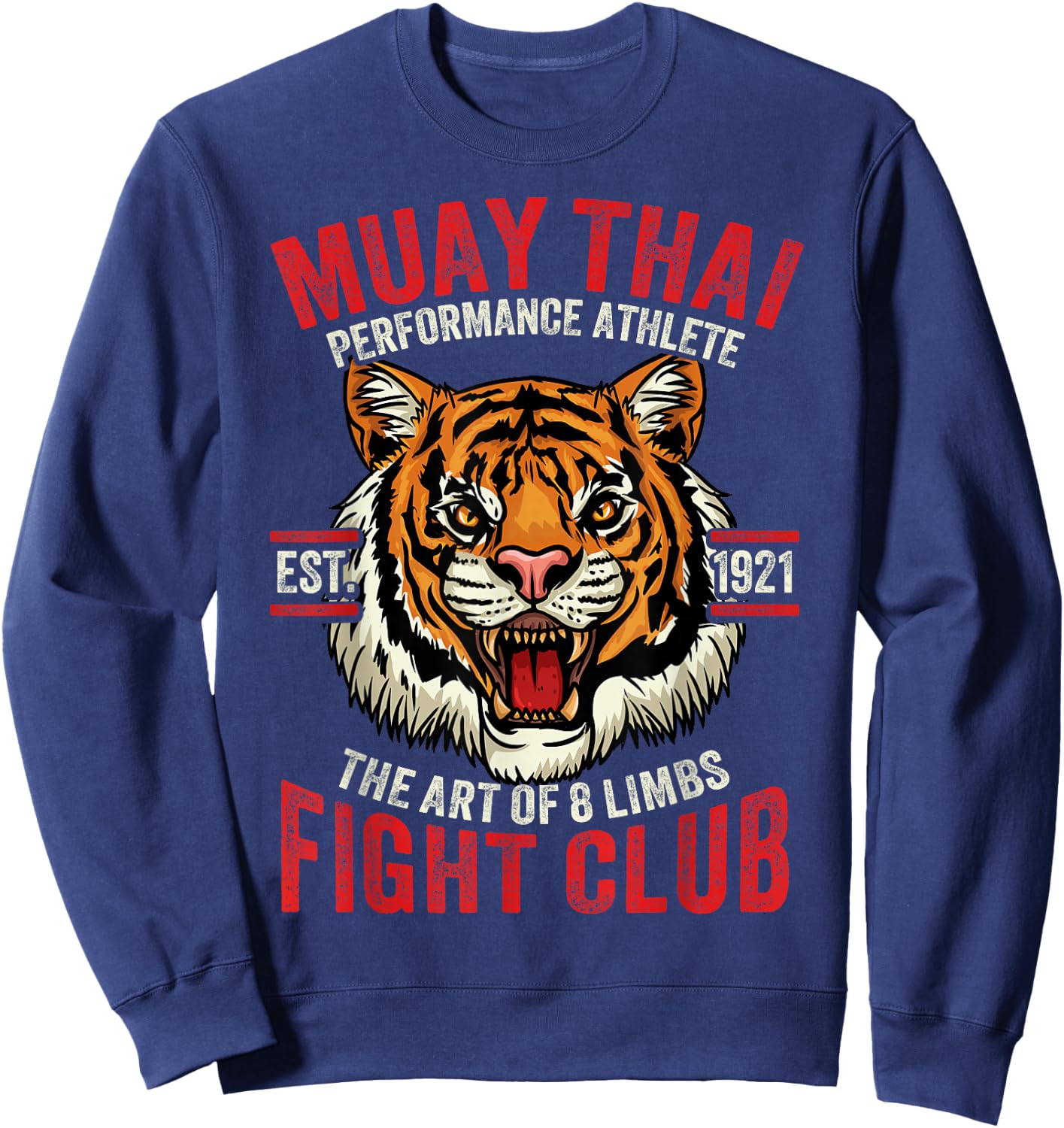Muay Thai Thai Boxing Sweatshirt - Sweatshirt | Navy