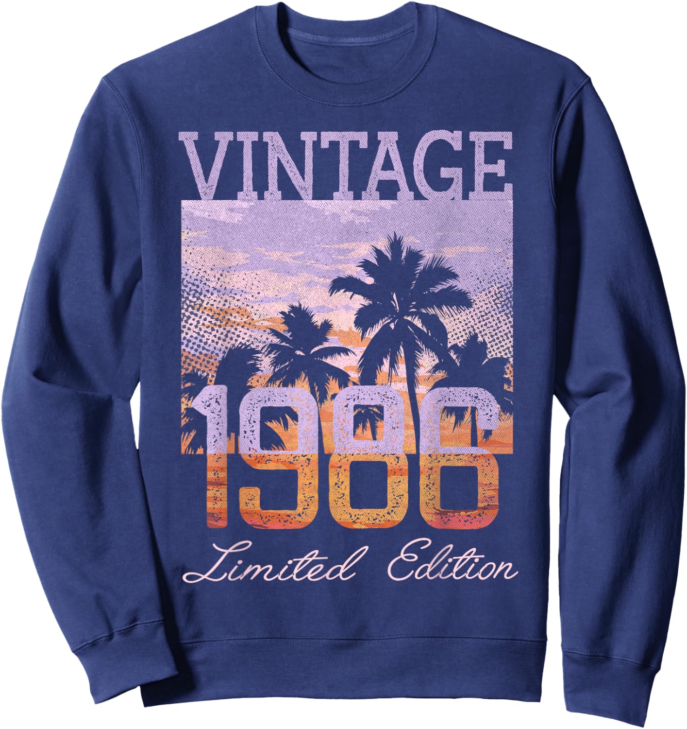 Vintage 1986 Limited Edition 39th Birthday 39 Year Old Gifts Sweatshirt - Sweatshirt | Navy