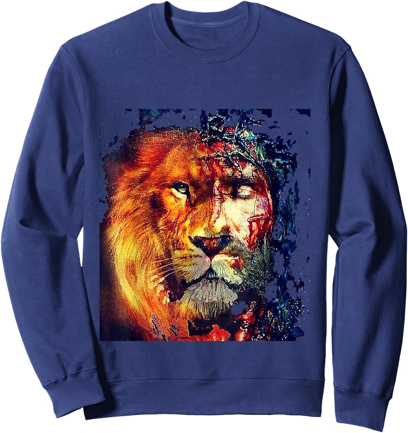 Lion Of Judah Sweatshirt - Sweatshirt | Navy