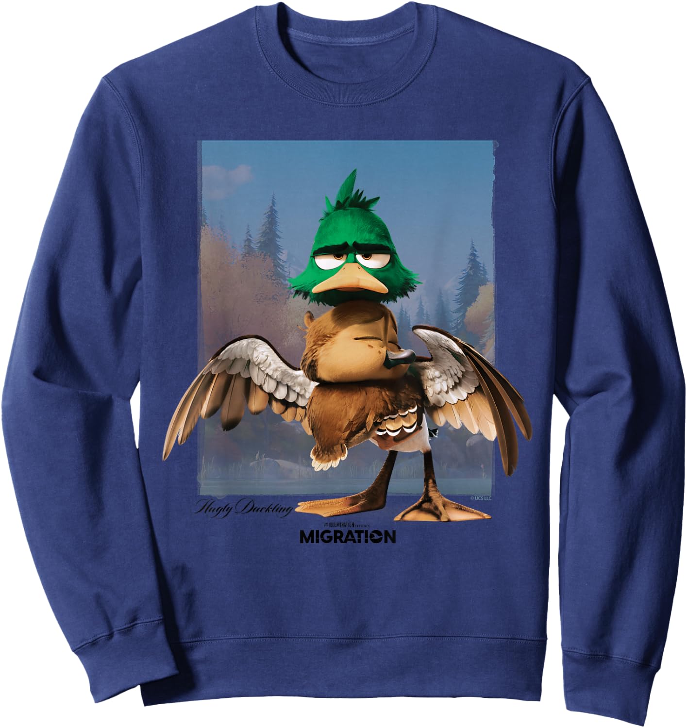 Migration Hug Sweatshirt - Sweatshirt | Navy