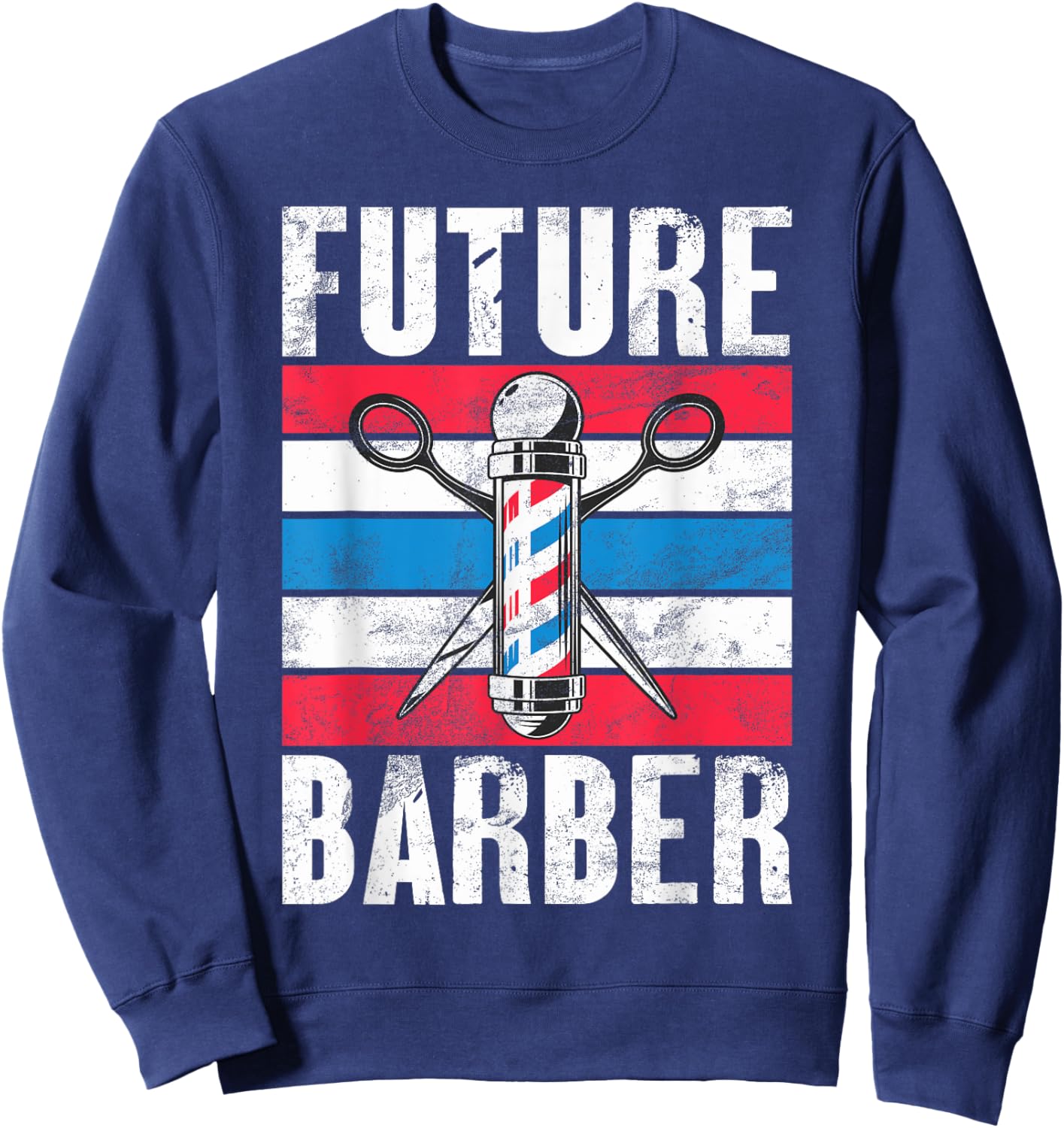 Future Barber Sweatshirt - Sweatshirt | Navy