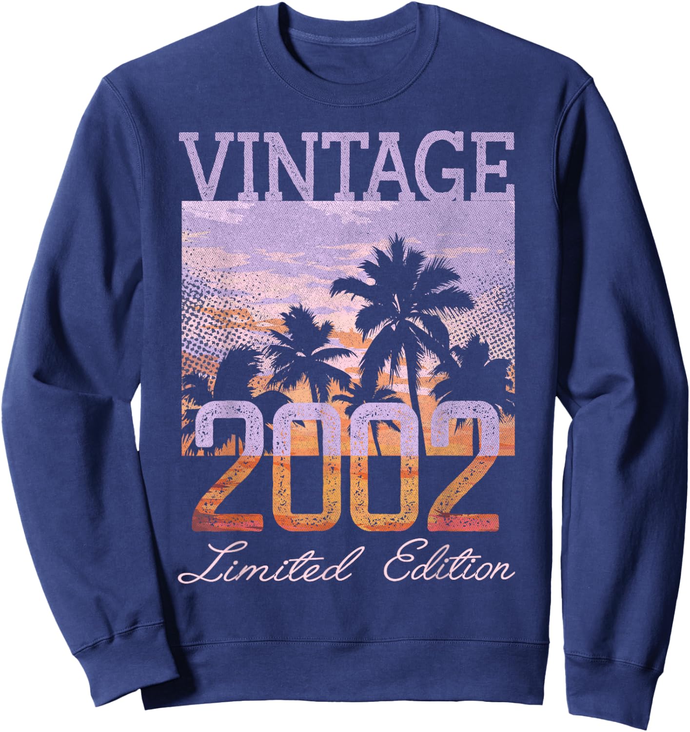 Vintage 2002 Limited Edition 23rd Birthday 23 Year Old Gifts Sweatshirt - Sweatshirt | Navy