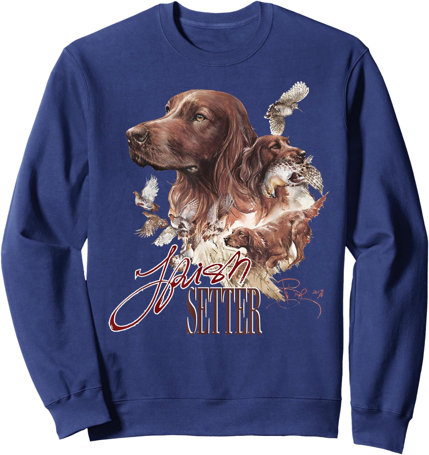 Irish Setter Sweatshirt - Sweatshirt | Navy