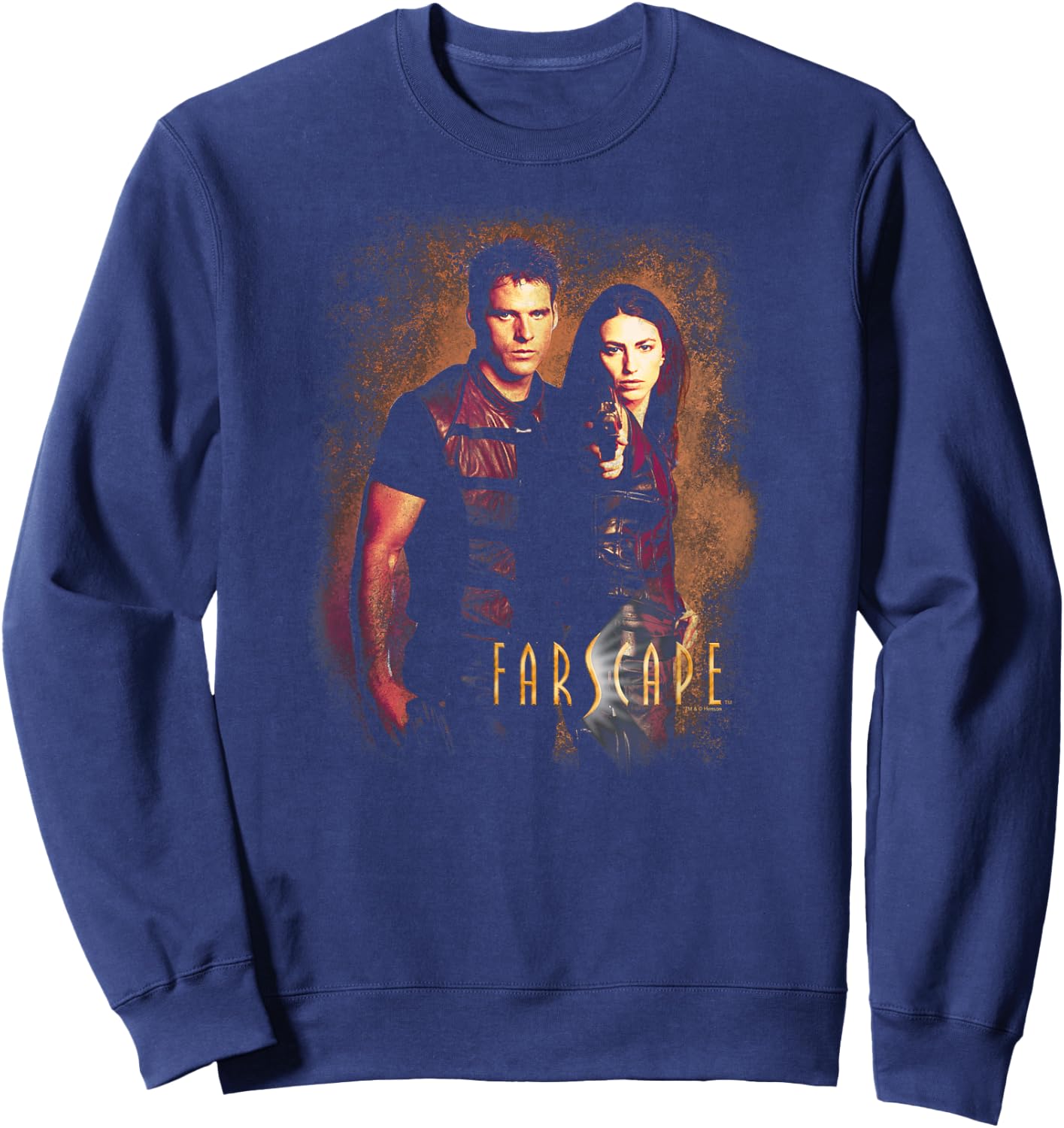 Farscape Wanted Sweatshirt - Sweatshirt | Navy