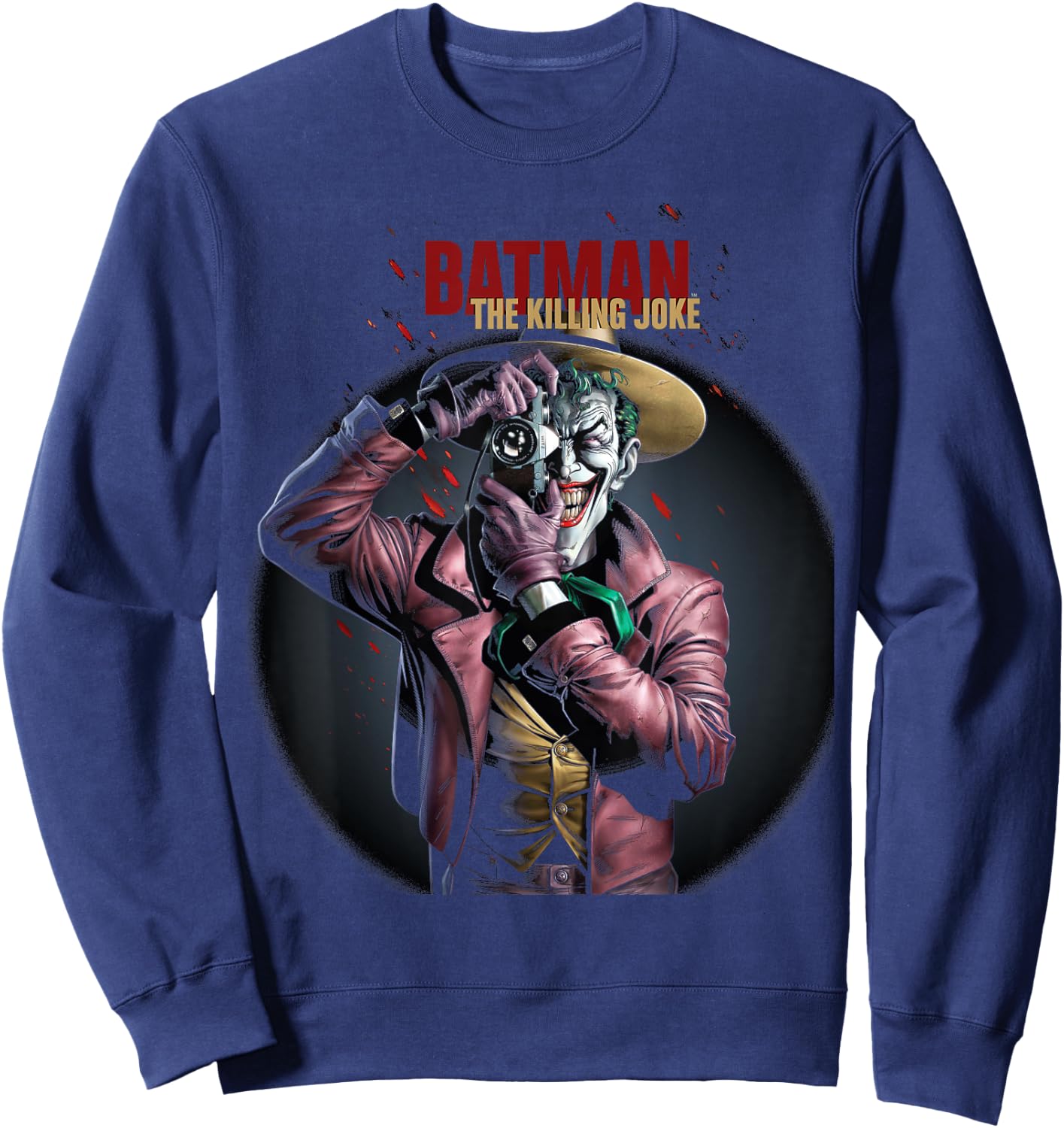 DC Joker Killing Joke Sweatshirt - Sweatshirt | Navy