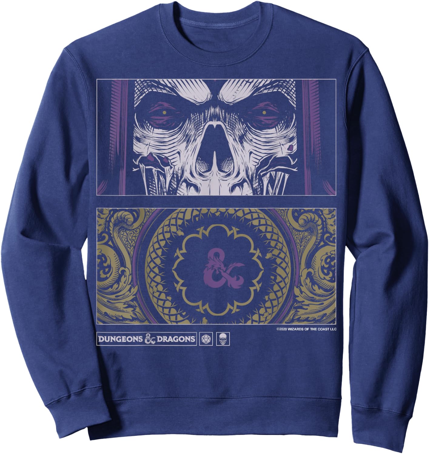 Dungeons & Dragons Lich Panels Sweatshirt - Sweatshirt | Navy