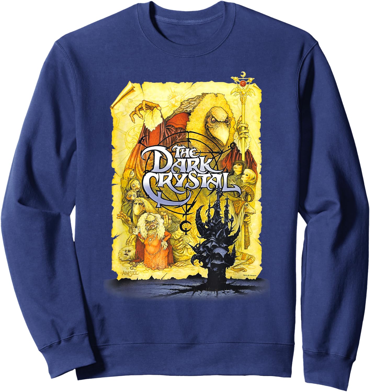 The Dark Crystal Poster Sweatshirt - Sweatshirt | Navy