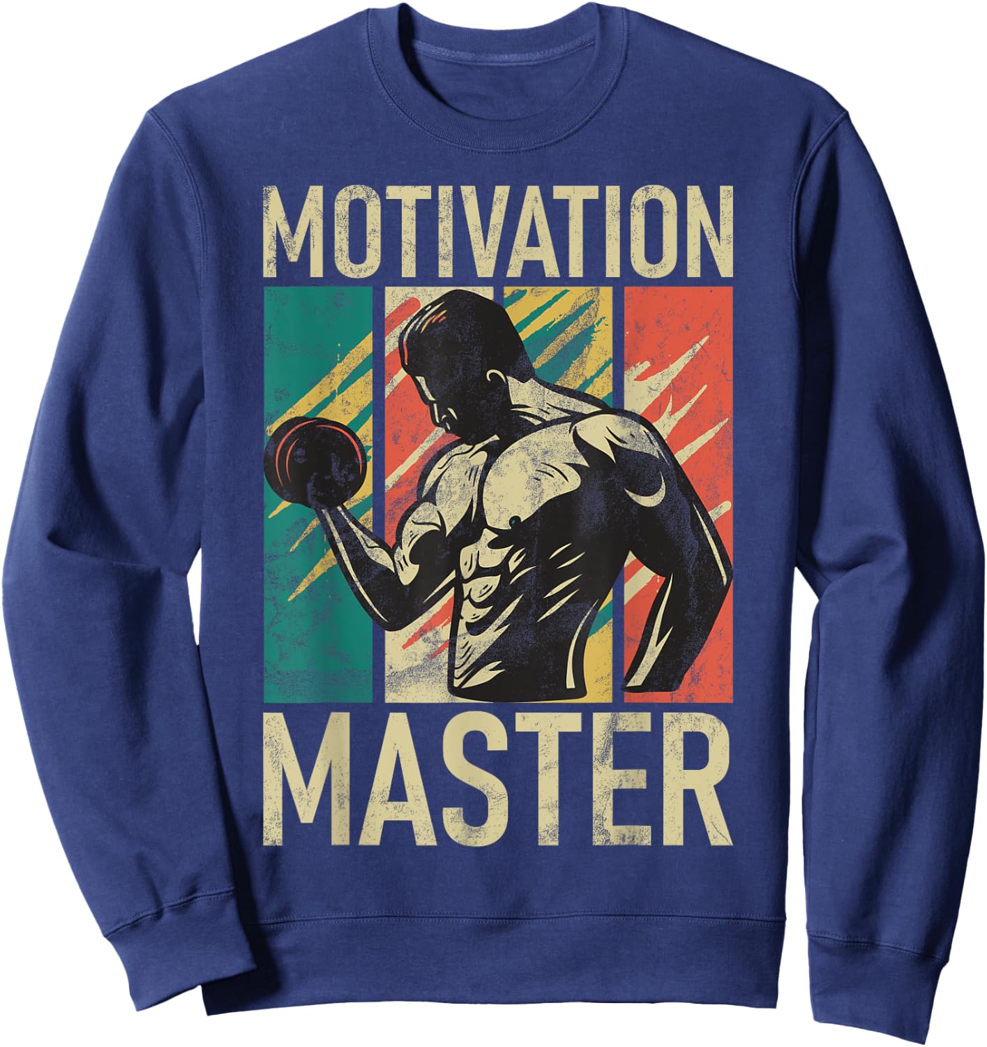 Motivation Master Personal Trainer Sweatshirt - Sweatshirt | Navy