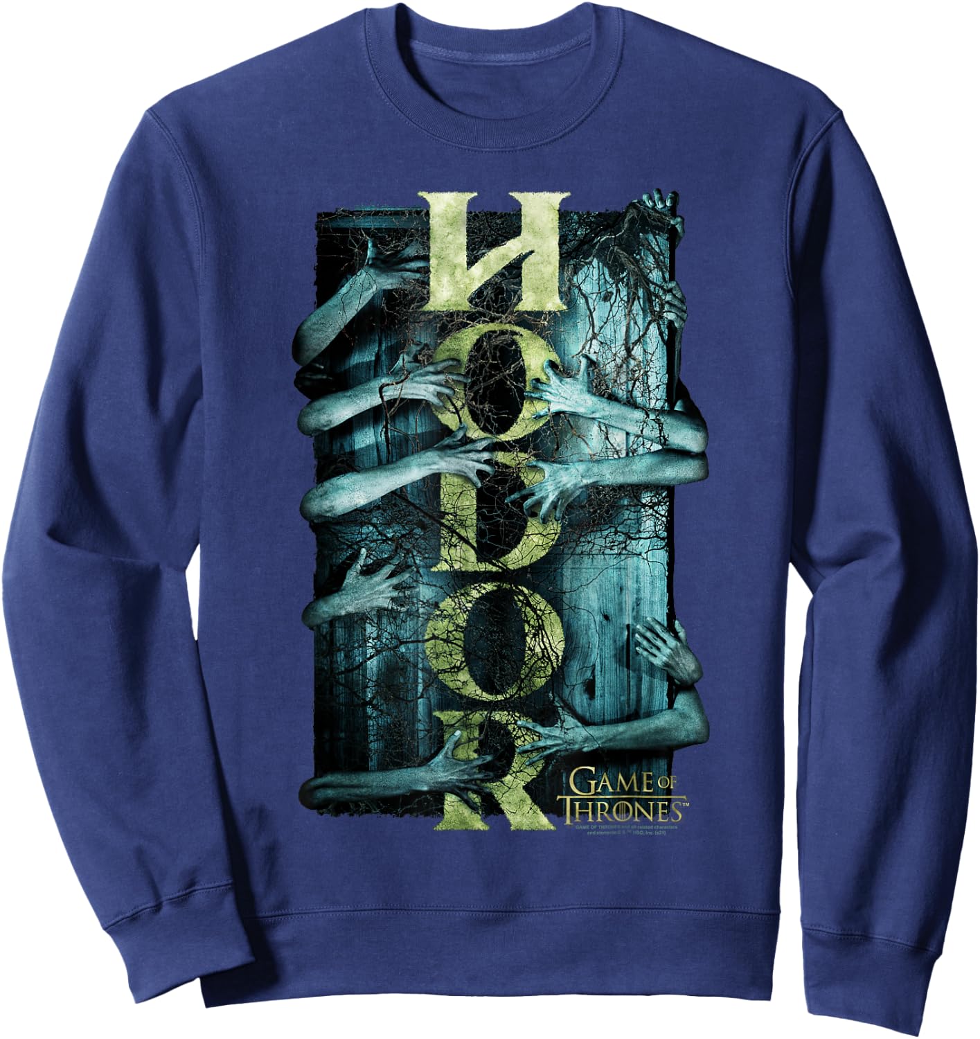 Game of Thrones Hodor Sweatshirt - Sweatshirt | Navy