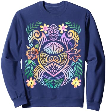 Hawaiian Tie Dye Sea Turtles, Hawaii Sweatshirt - Sweatshirt | Navy