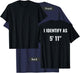 I Identify As 5'11" For Tall People Who Want To Be Shorter T-Shirt - T-Shirt | Navy