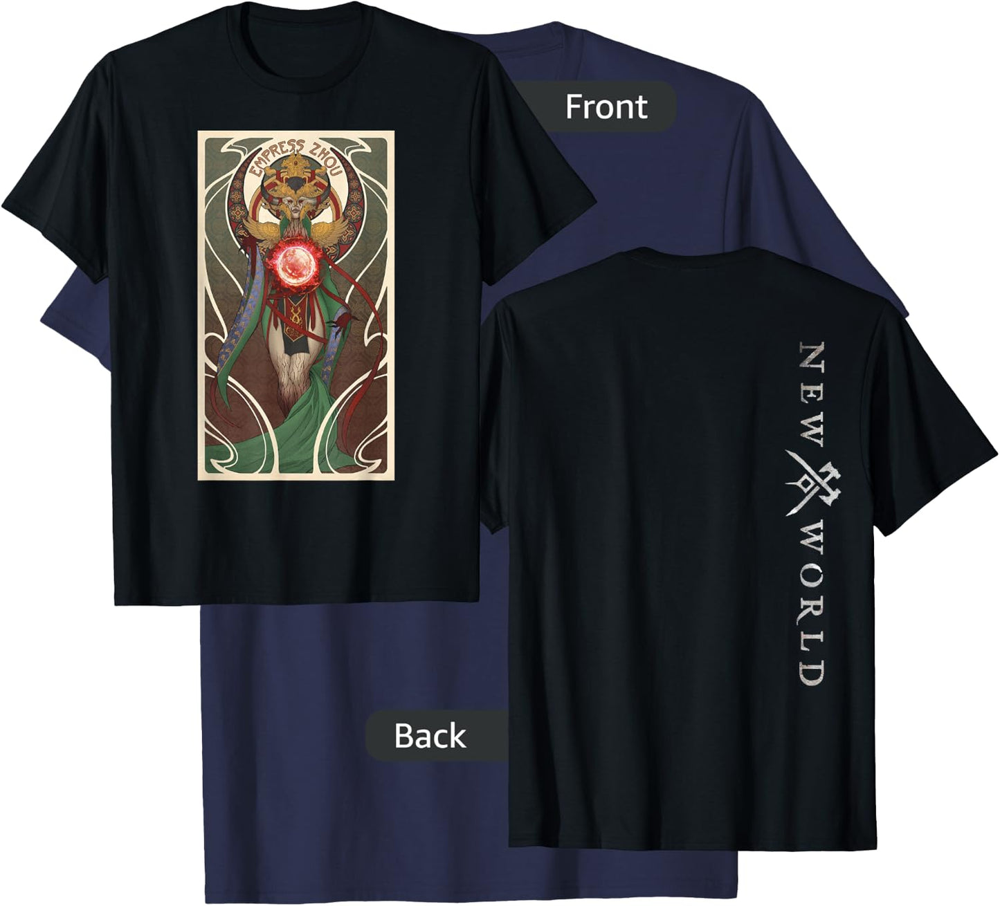 New World Empress Zhou T-Shirt - T-Shirt | Navy