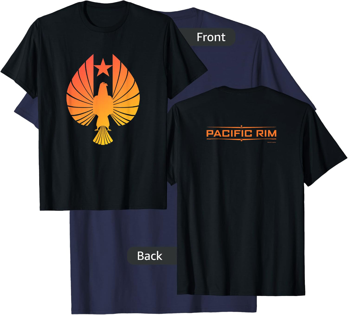 PPDC Pacific Rim Pan Pacific Defense Corps Logo T-Shirt - T-Shirt | Navy