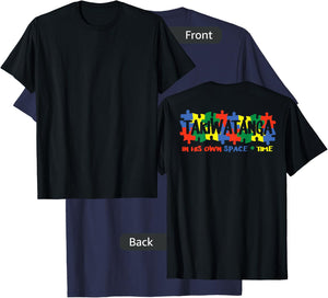 Maori Takiwatanga Definition Gift Autism Awareness T-Shirt - T-Shirt | Navy