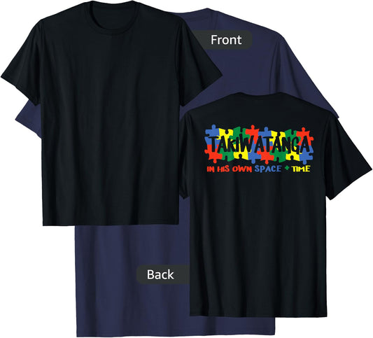 Maori Takiwatanga Definition Gift Autism Awareness T-Shirt - T-Shirt | Navy