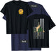 61st Fighter Squadron F-4 Phantom II and US Flag T-Shirt - T-Shirt | Navy