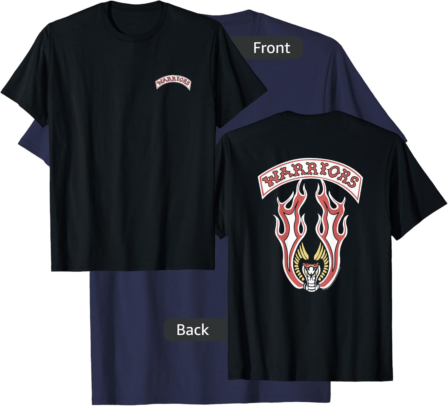The Warriors Gang Logo T-Shirt - T-Shirt | Navy