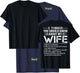 5 Things You Should Know About My Wife (On Back) husband T-Shirt - T-Shirt | Navy
