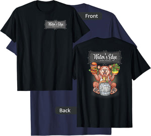 WATERS EDGE, restaurant T-Shirt - T-Shirt | Navy