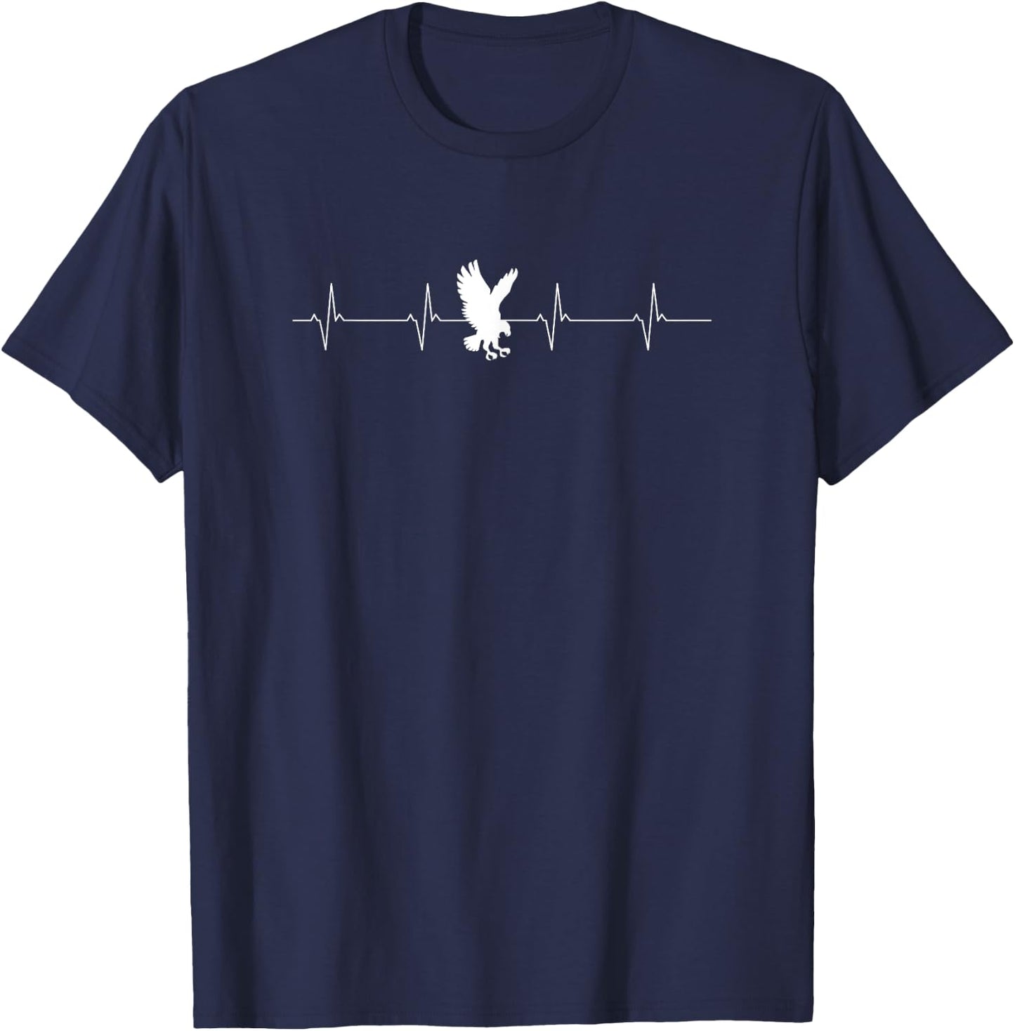 Falconer lifeline falconry hawking falconer gift T-Shirt - T-Shirt | Navy