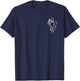 Praying Hands Shirt Christianity T-Shirt - T-Shirt | Navy