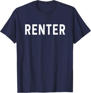 Renter T-Shirt - T-Shirt | Navy