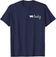Cougar Lady Gift Girl Puma Animal Panther T-Shirt - T-Shirt | Navy