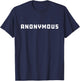 Anonymous Hacker Culture T-Shirt - T-Shirt | Navy